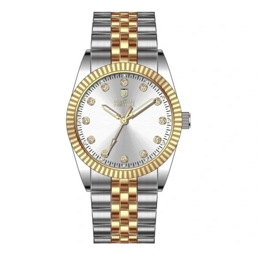 Montres Prestige X Invicta Men's Watch - 38mm, Gold, Steel (MPW-0272) - Picture 2 of 12
